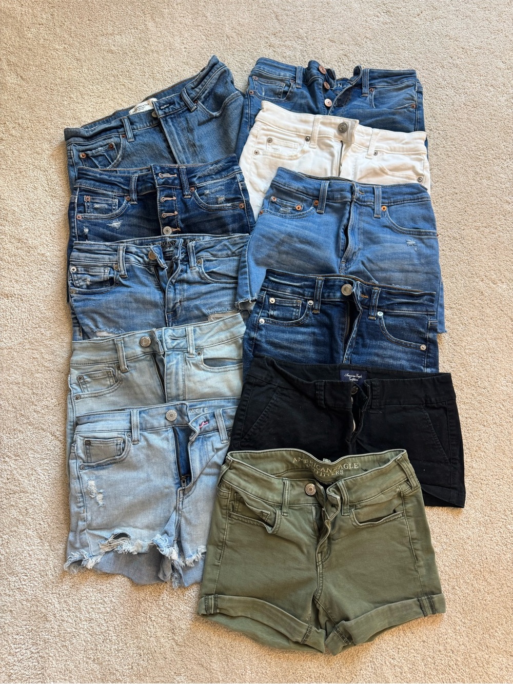 Abercrombie/AE/Levis Haul